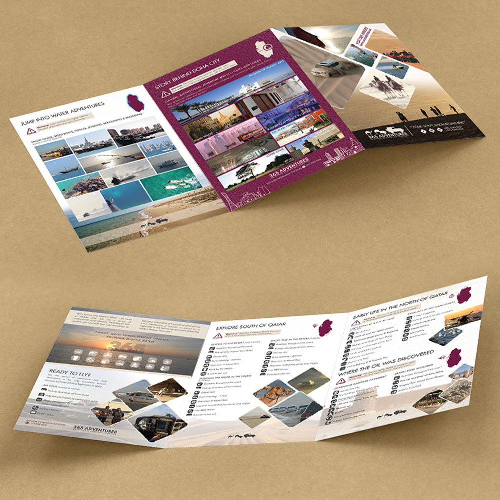 3 Fold Brochure | Tourism